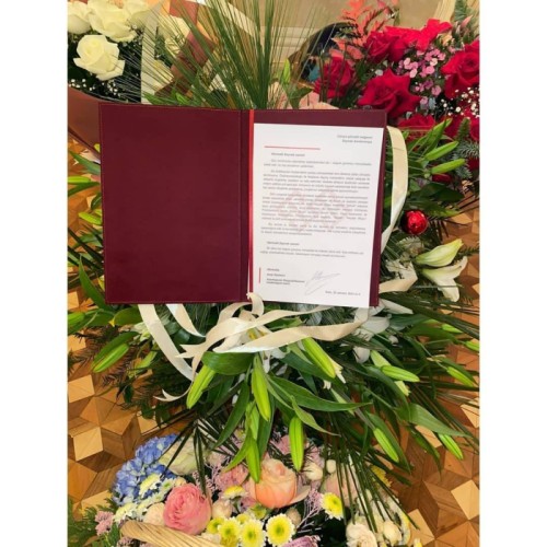 Zeynəb Xanlarovanın ad günündən görüntülər - VİDEO